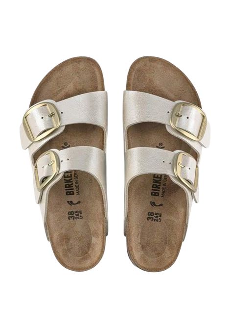 Arizona Big Buckle Graceful Pearl White BIRKENSTOCK | Scarpe | 1020021PEARL WHITE